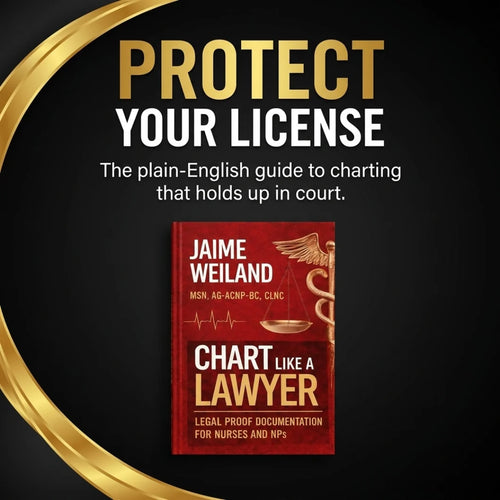 Chart Like A Lawyer: Legal Proof Documentation Guide for Nurses