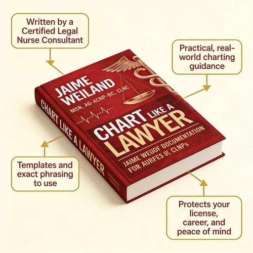 Chart Like A Lawyer: Legal Proof Documentation Guide for Nurses
